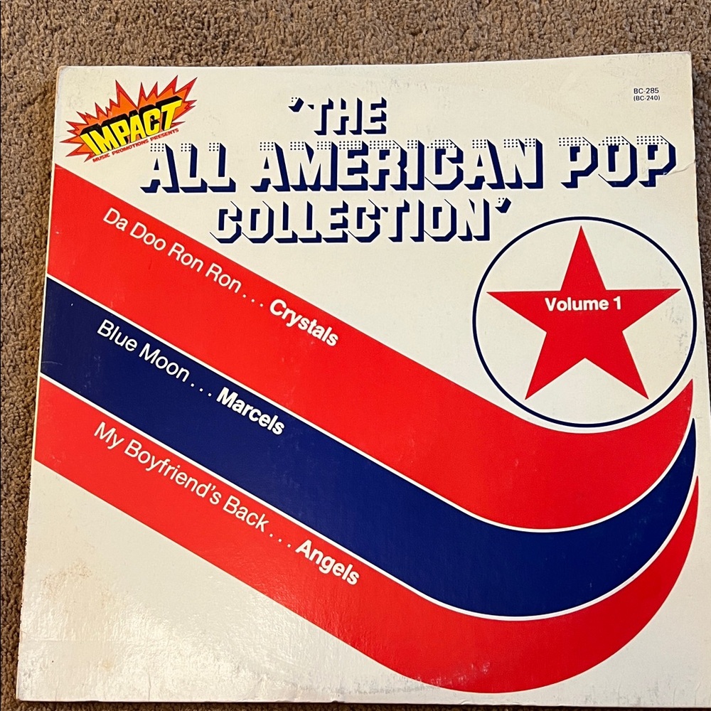 The All American Pop Collection Vinyl Record